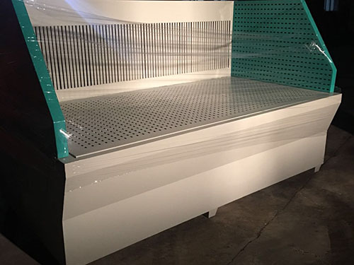 抛光打磨除尘工作台