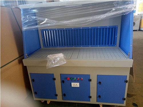 打磨抛光除尘平台